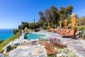 Sierra Mar Infinity pool at Post Ranch Inn