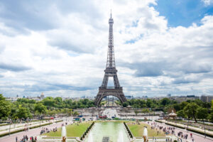 The Eiffel Tower in Paris, France